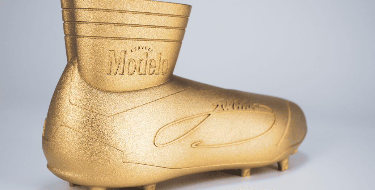 Metallstiefel aus dem 3D-Druckverfahren